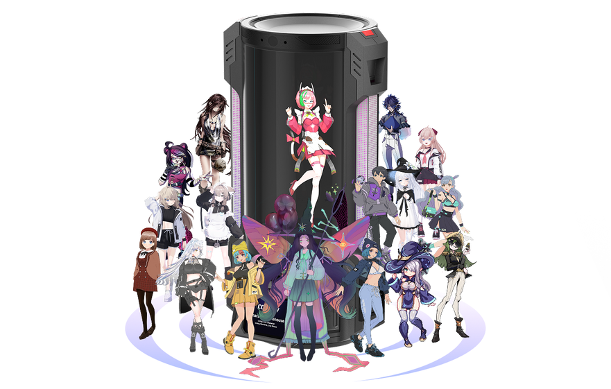 世界一自由にカスタムできるAIキャラクターデバイス