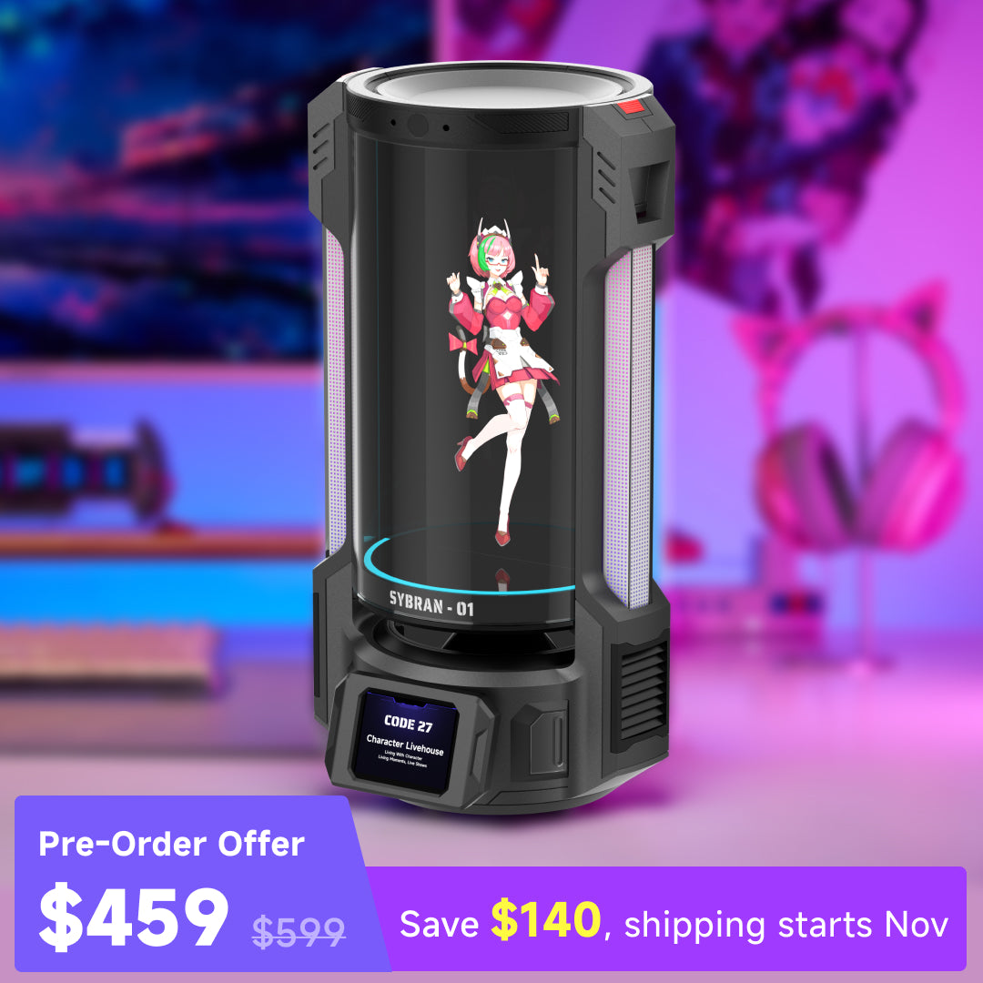 Pre-order! SyBran CODE27 Customizable 3D AI Companion Hub